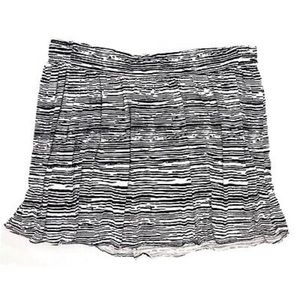 LANE BRYANT 20 Zebra Stretch Circle Skirt